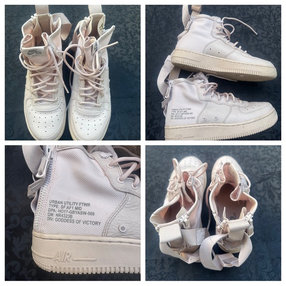 (GS) Nike SF Nike Air Force 1 Mid
'Silt Red' AJ0424-600 size 6Y - Picture 1 of 12